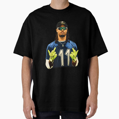 Jaxon Smith Njigba Flipping Bird T-Shirt - Unique Graphic Unisex - T-Shirt, Sweatshirt, Hoodie