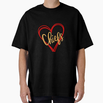Chiefs Love T-Shirt - Minimalist Print Unisex - T-Shirt, Sweatshirt, Hoodie