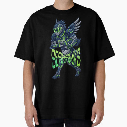 Dark Side Seahawks T-Shirt - Trendy Graphic Unisex - T-Shirt, Sweatshirt, Hoodie