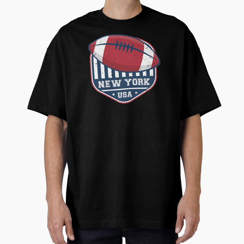 New York American Football T-Shirt - Graphic Print Men Women - T-Shirt, Sweatshirt, Hoodie