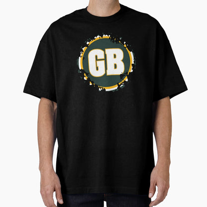 Green Bay Tattered T-Shirt - Casual Everyday Wear for Adults - T-Shirt, Sweatshirt, Hoodie