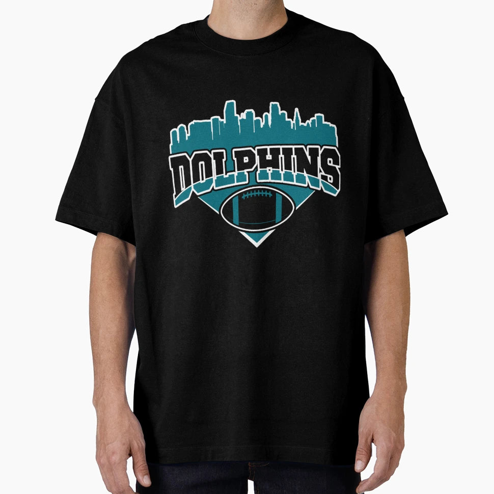 Football Miami Dolphins T-Shirt - Graphic Print for Adults - T-Shirt, Sweatshirt, Hoodie
