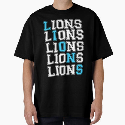 Art Detroit Lions T-Shirt - Unique Graphic for Adults - T-Shirt, Sweatshirt, Hoodie