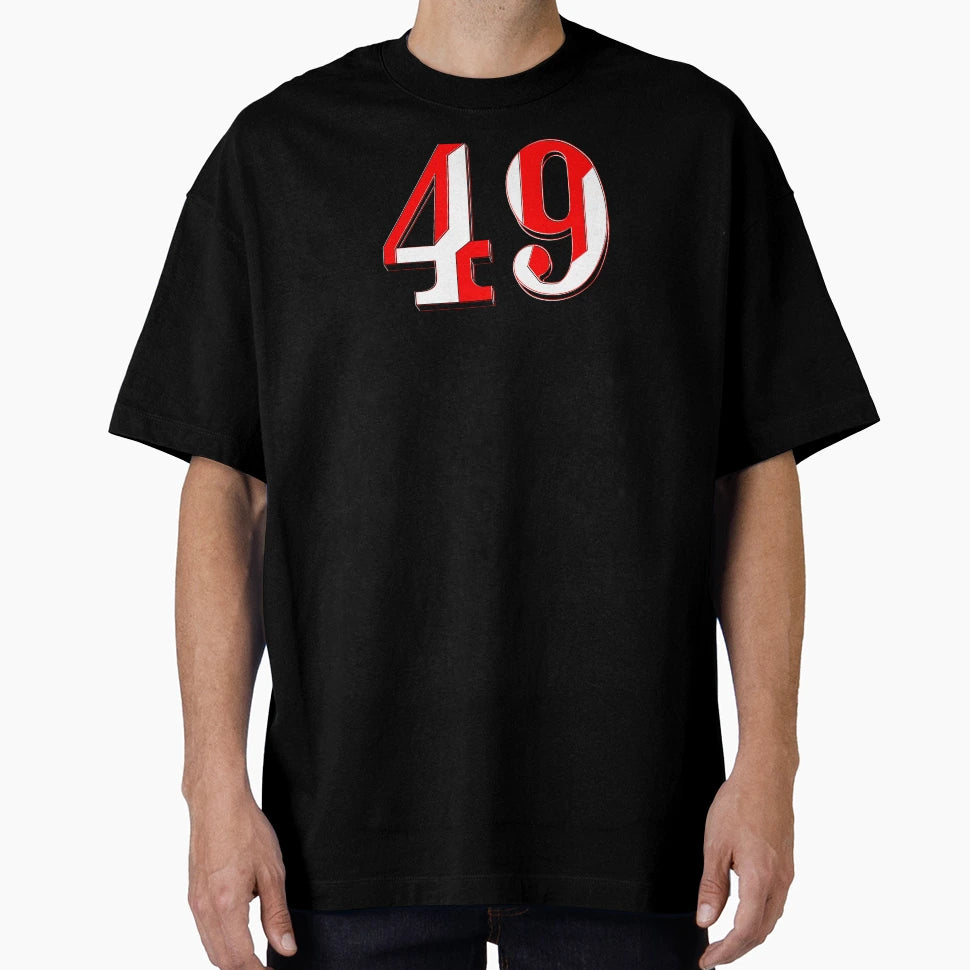 Number Fourty Nine Digit Order T-Shirt - Novelty Apparel Men Women - T-Shirt, Sweatshirt, Hoodie
