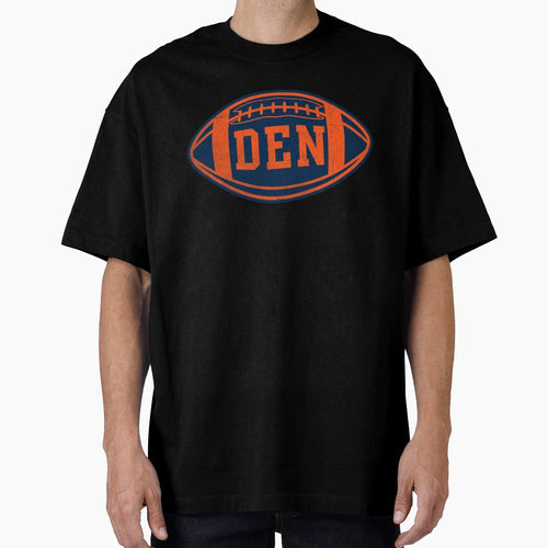 Denver Throwback Football T-Shirt - Casual Everyday Wear Men Women - T-Shirt, Sweatshirt, Hoodie