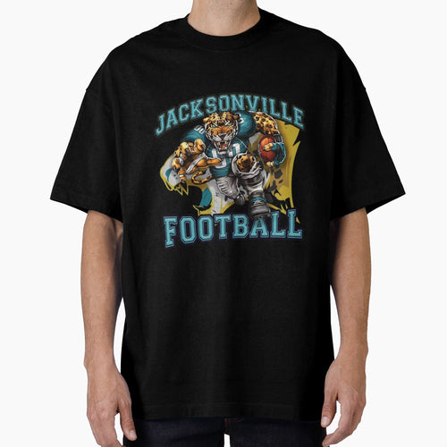 Jacksonville Football T-Shirt - Custom Art Print Unisex - T-Shirt, Sweatshirt, Hoodie