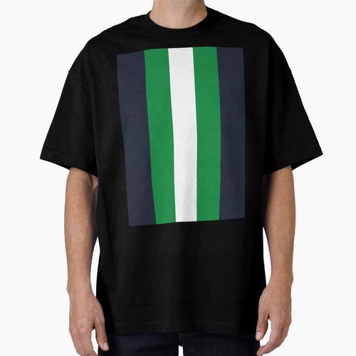 Lunar Midnight Green White Striped T-Shirt - Trendy Graphic Men Women - T-Shirt, Sweatshirt, Hoodie