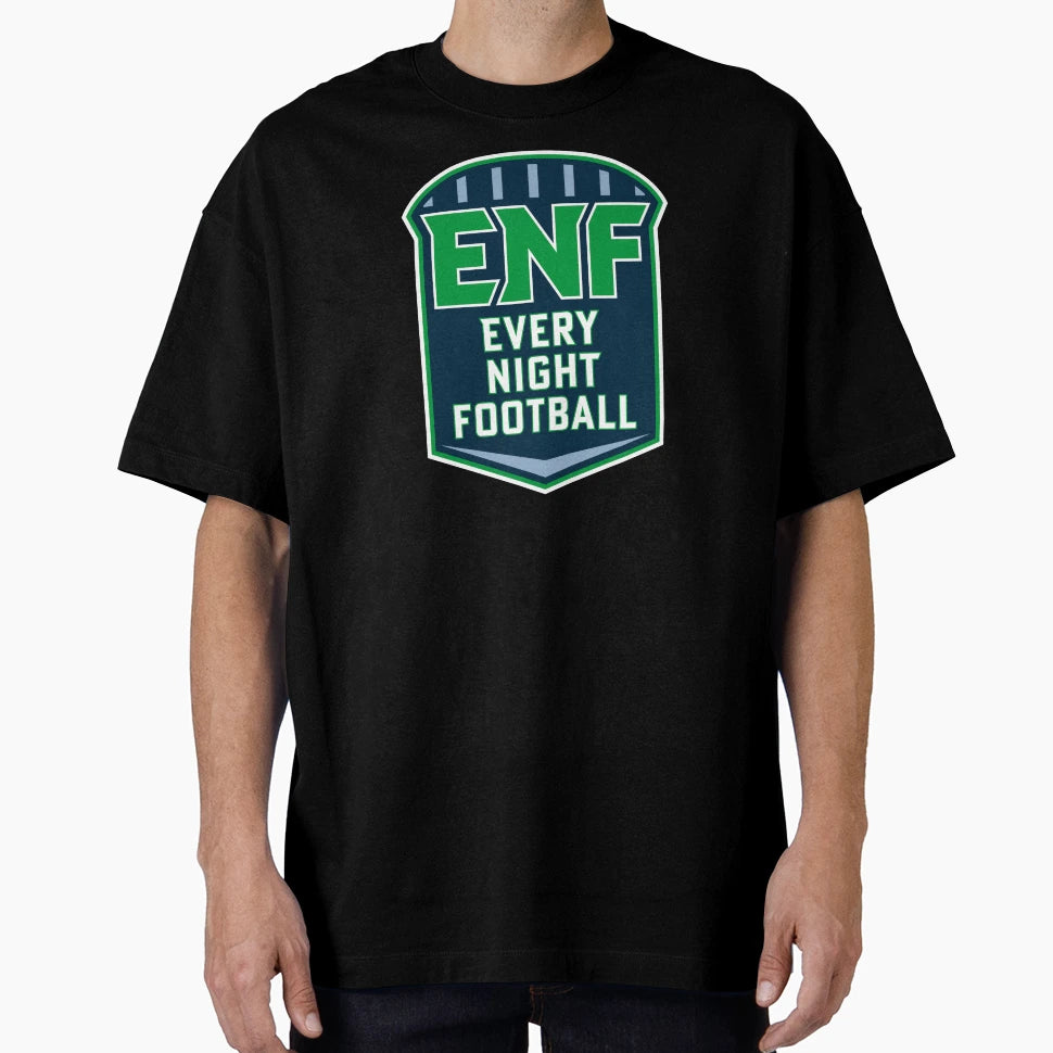 Every Night Football Full Badge Logo T-Shirt - Fun Novelty Design Unisex - T-Shirt, Sweatshirt, Hoodie