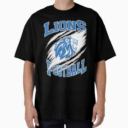 Art Detroit Lions T-Shirt - Minimalist Print Men Women - T-Shirt, Sweatshirt, Hoodie