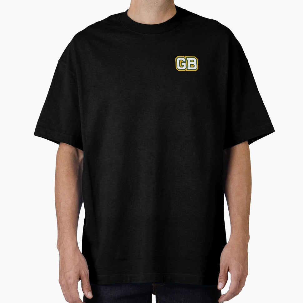 Gb Yellow Background T-Shirt - Minimalist Print Unisex - T-Shirt, Sweatshirt, Hoodie
