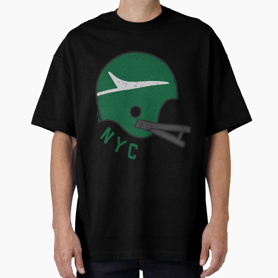 Nyc Damgoodgame Oversized Green Lid T-Shirt - Fun Novelty Design Unisex - T-Shirt, Sweatshirt, Hoodie