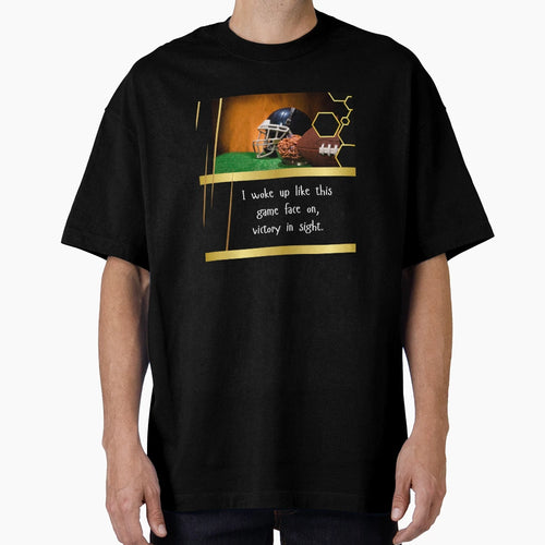 Game Face T-Shirt - Minimalist Print for Adults - T-Shirt, Sweatshirt, Hoodie
