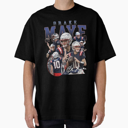 Drake Maye T-Shirt - Minimalist Print Men Women - T-Shirt, Sweatshirt, Hoodie