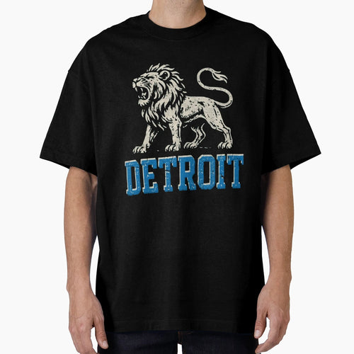 Football Detroit Lions T-Shirt - Graphic Print Men Women - T-Shirt, Sweatshirt, Hoodie