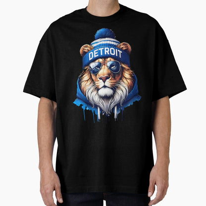 Detroit Lions T-Shirt - Graphic Print Unisex - T-Shirt, Sweatshirt, Hoodie