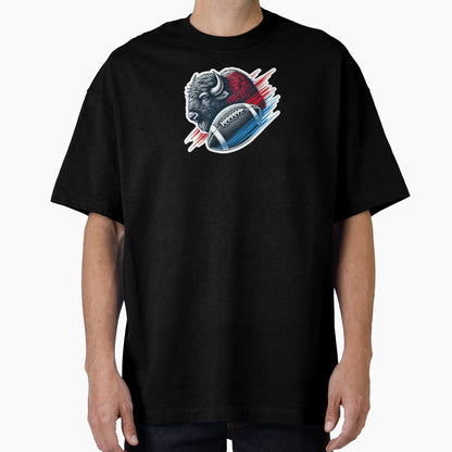 Buffalo Pride Football T-Shirt - Trendy Graphic for Adults - T-Shirt, Sweatshirt, Hoodie