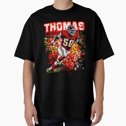 Derrick Thomas T-Shirt - Fun Novelty Design for Adults - T-Shirt, Sweatshirt, Hoodie
