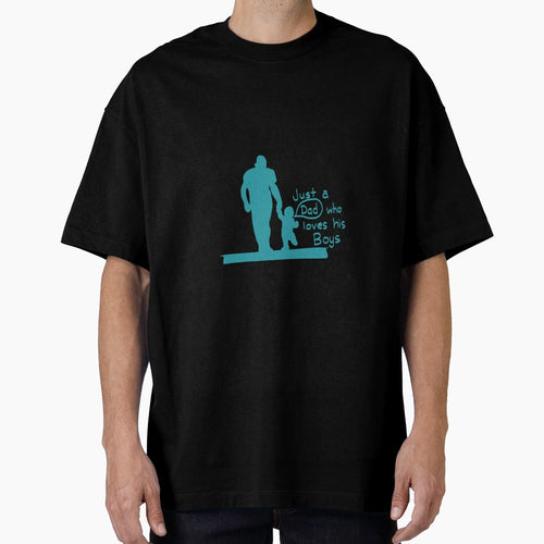 Just Dad Who Loves His T-Shirt - Trendy Graphic Men Women - T-Shirt, Sweatshirt, Hoodie