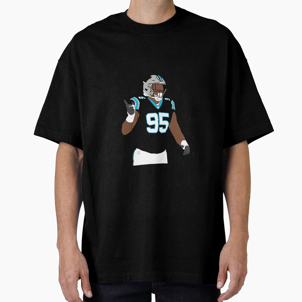 Carolina Panthers Derrick Brown T-Shirt - Fun Novelty Design Men Women - T-Shirt, Sweatshirt, Hoodie