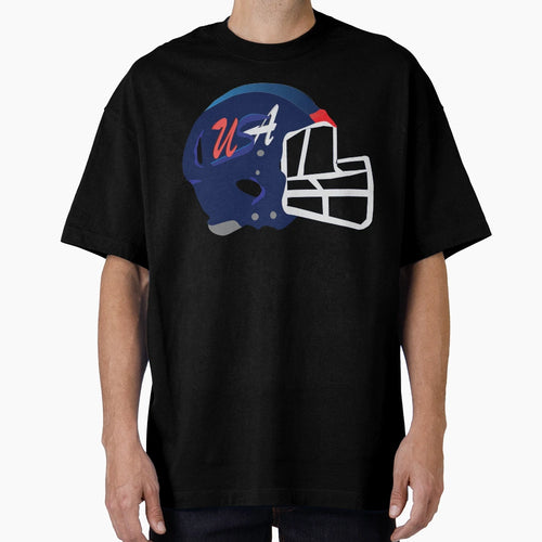 Usa Football Helmet T-Shirt - Fun Novelty Design Men Women - T-Shirt, Sweatshirt, Hoodie