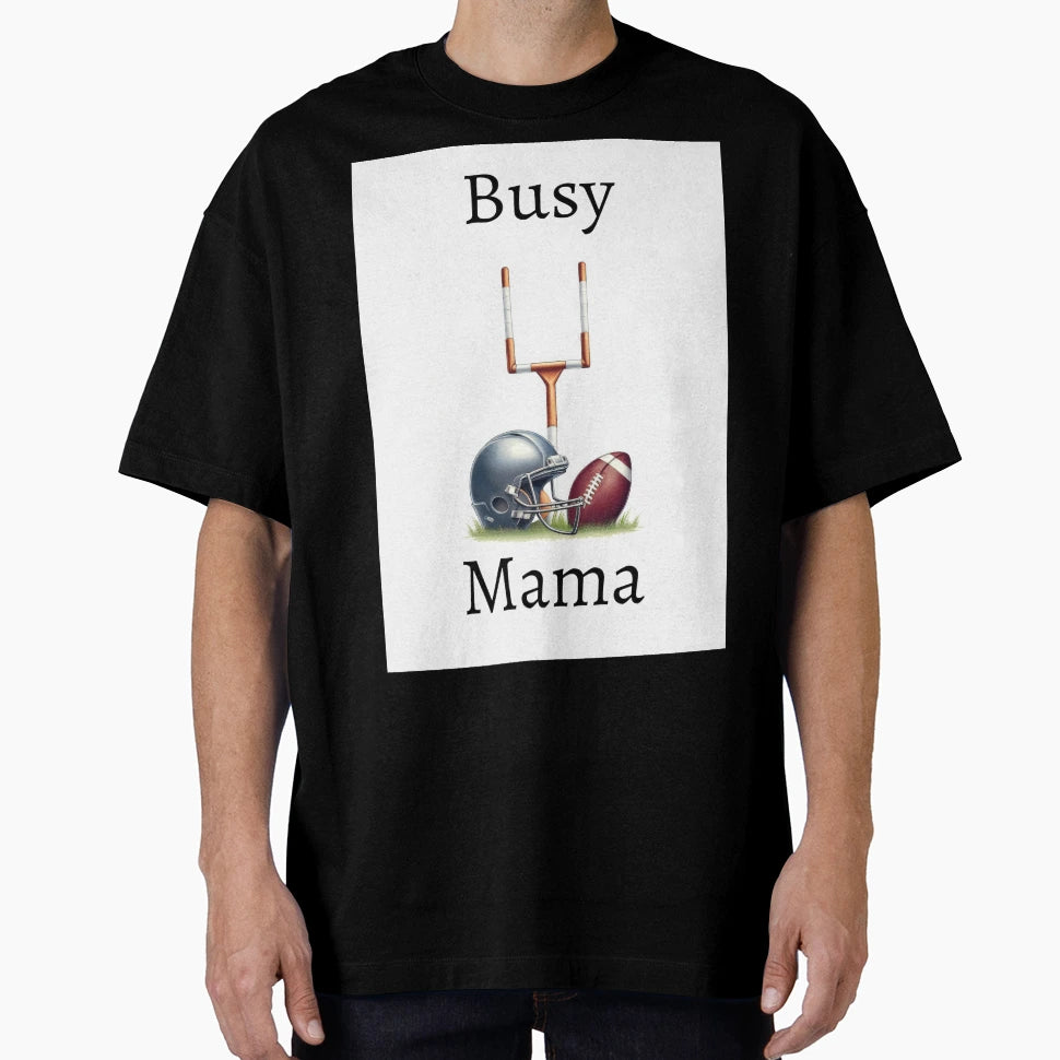 Football Mom Frenzy Bold Devoted Always T-Shirt - Unique Graphic Unisex - T-Shirt, Sweatshirt, Hoodie
