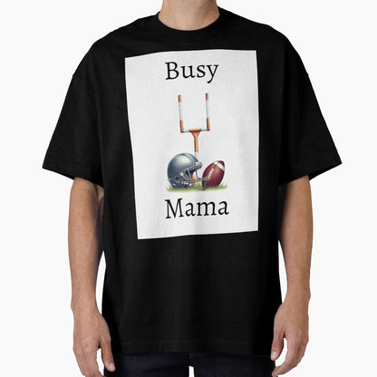 Football Mom Frenzy Bold Devoted Always T-Shirt - Unique Graphic Unisex - T-Shirt, Sweatshirt, Hoodie