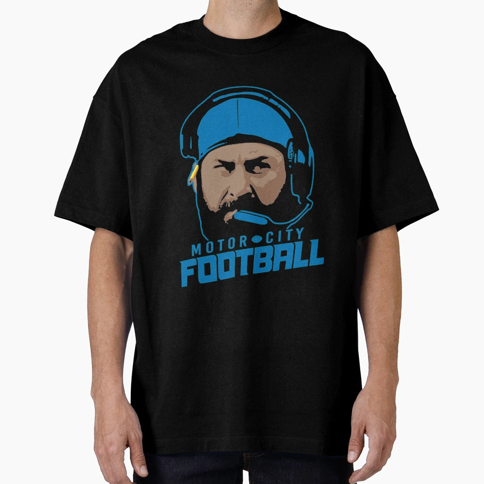 Motor City Football T-Shirt - Minimalist Print Unisex - T-Shirt, Sweatshirt, Hoodie