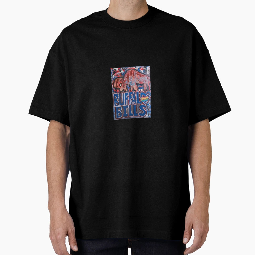 Buffalo Bills Passion Canvas T-Shirt - Minimalist Print Men Women - T-Shirt, Sweatshirt, Hoodie