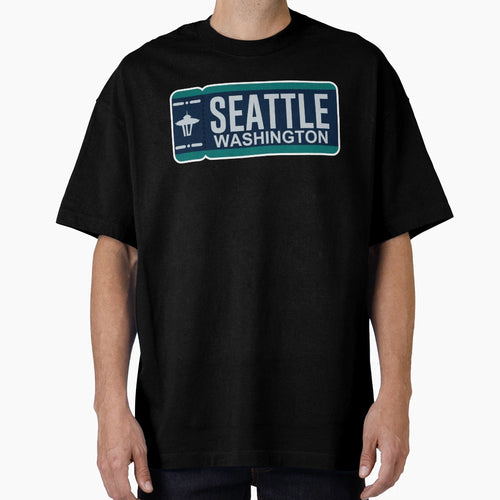 Seattle Ticket T-Shirt - Custom Art Print Unisex - T-Shirt, Sweatshirt, Hoodie
