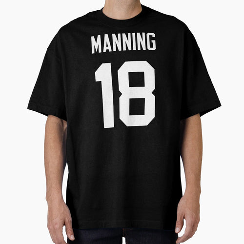 Peyton Manning 18 Colts T-Shirt - Aesthetic Graphic Men Women - T-Shirt, Sweatshirt, Hoodie