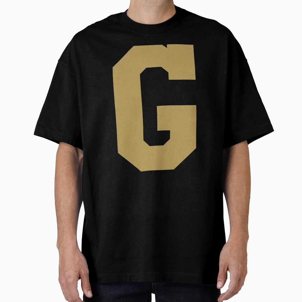 Alphabet Gold G Sports Letter G T-Shirt - Streetwear Style for Adults - T-Shirt, Sweatshirt, Hoodie