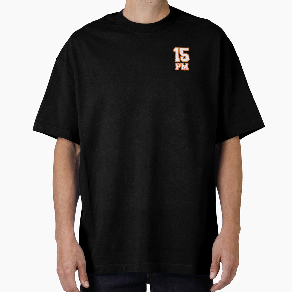 15 Pm Football Player Number T-Shirt - Minimalist Print Men Women - T-Shirt, Sweatshirt, Hoodie