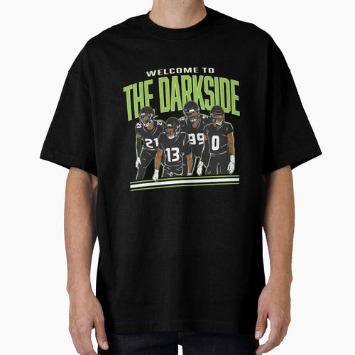 Welcomee To Darkk Sidee Seattlee T-Shirt - Minimalist Print Unisex - T-Shirt, Sweatshirt, Hoodie