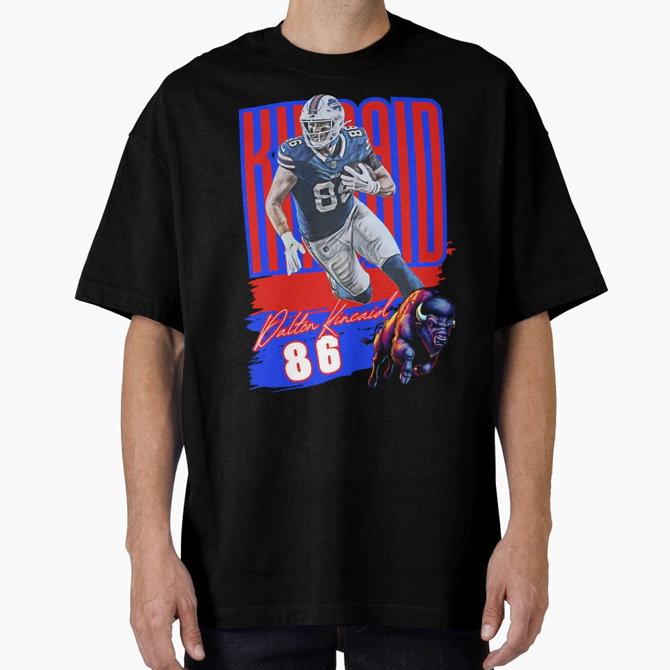 Dalton Kincaid Buffalo Bills Football T-Shirt - Graphic Print Men Women - T-Shirt, Sweatshirt, Hoodie