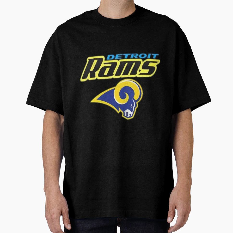 Detroit Rams T-Shirt - Casual Everyday Wear Men Women - T-Shirt, Sweatshirt, Hoodie
