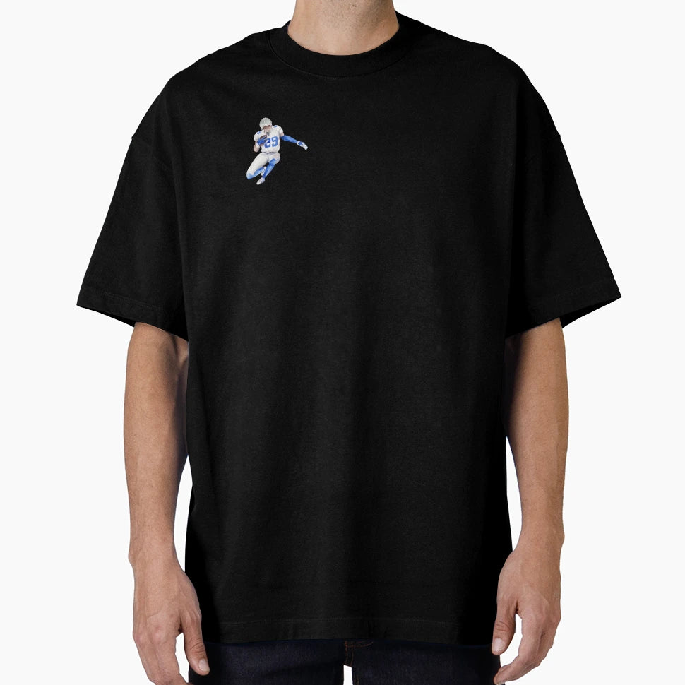 Illustration American Football Player T-Shirt - Streetwear Style Men Women - T-Shirt, Sweatshirt, Hoodie