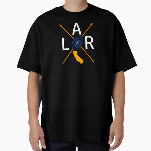 Los Angeles Football Fan State T-Shirt - Aesthetic Graphic Men Women - T-Shirt, Sweatshirt, Hoodie