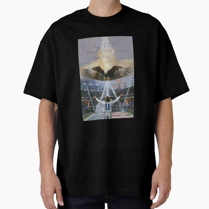 Creed Thanksgiving Halftime T-Shirt - Novelty Apparel Unisex - T-Shirt, Sweatshirt, Hoodie
