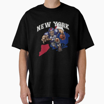 New York Football T-Shirt - Minimalist Print for Adults - T-Shirt, Sweatshirt, Hoodie