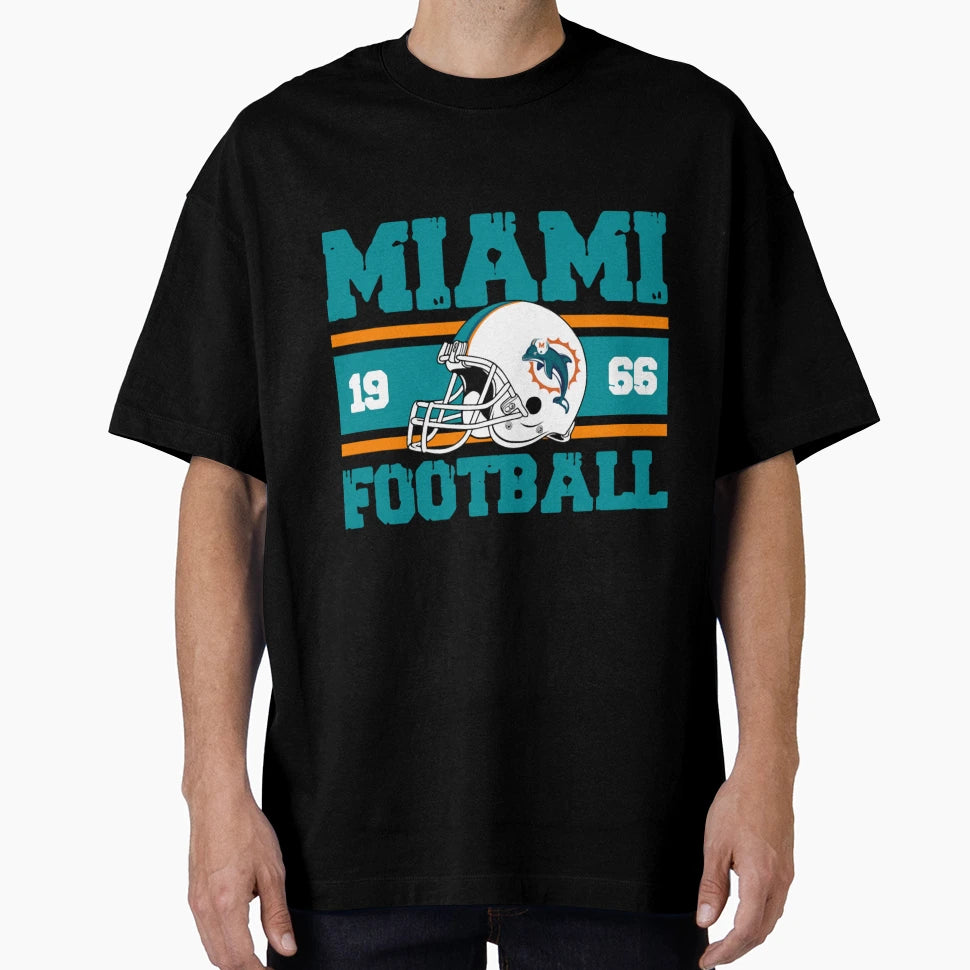 Art Miami Dolphins T-Shirt - Unique Graphic for Adults - T-Shirt, Sweatshirt, Hoodie