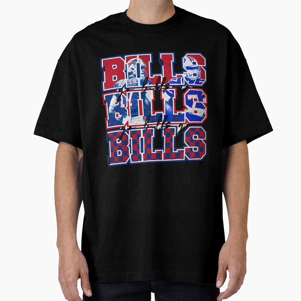 Lets Go Bills Buffalo Bills T-Shirt - Casual Everyday Wear Unisex - T-Shirt, Sweatshirt, Hoodie