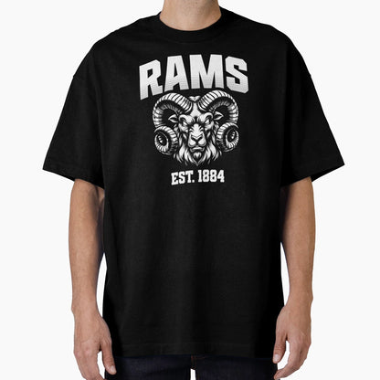 Rams Animated T-Shirt - Aesthetic Graphic Unisex - T-Shirt, Sweatshirt, Hoodie