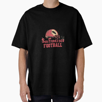 San Francisco Football T-Shirt - Minimalist Print Men Women - T-Shirt, Sweatshirt, Hoodie