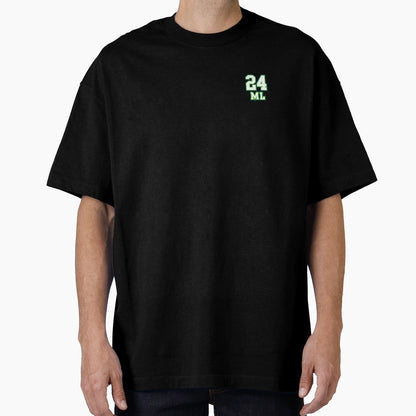 24 Ml Football Player Number T-Shirt - Aesthetic Graphic for Adults - T-Shirt, Sweatshirt, Hoodie