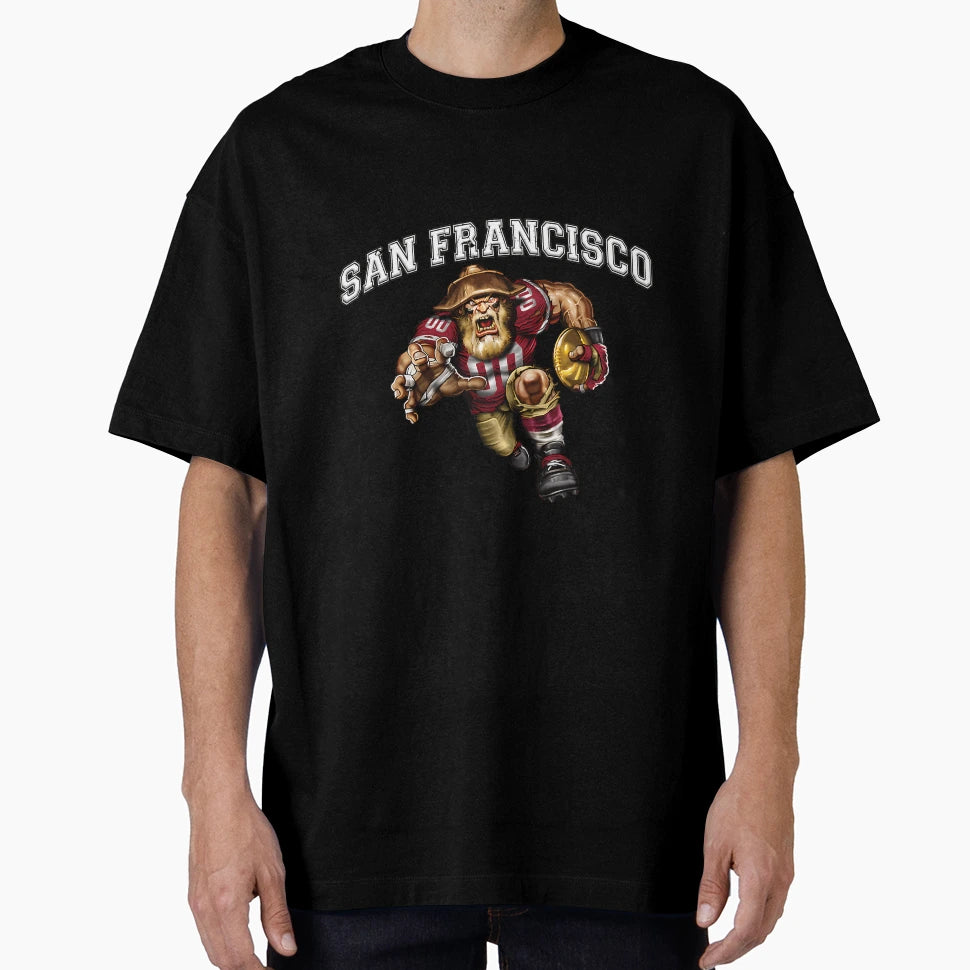 San Francisco Football T-Shirt - Graphic Print for Adults - T-Shirt, Sweatshirt, Hoodie