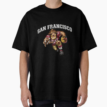 San Francisco Football T-Shirt - Graphic Print for Adults - T-Shirt, Sweatshirt, Hoodie