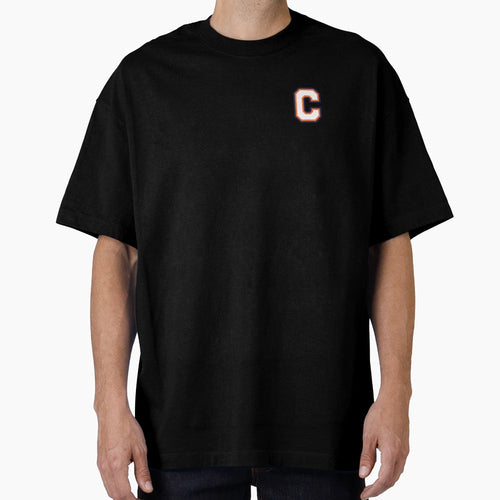 Chicago Letter C Helmet Face Mask T-Shirt - Streetwear Style Unisex - T-Shirt, Sweatshirt, Hoodie