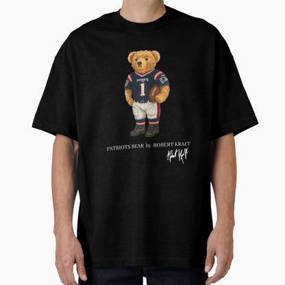 Patriots Bear T-Shirt - Fun Novelty Design Unisex - T-Shirt, Sweatshirt, Hoodie
