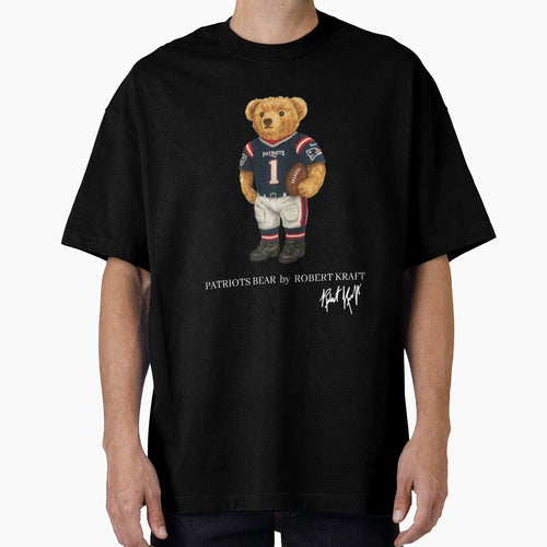 Patriots Bear T-Shirt - Fun Novelty Design Unisex - T-Shirt, Sweatshirt, Hoodie