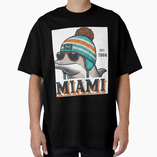 Miami Dolphins T-Shirt - Novelty Apparel Unisex - T-Shirt, Sweatshirt, Hoodie